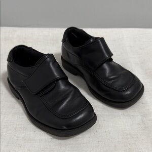 Smart Fit Kids Toddler Boys Black Dress Shoes size 8W
